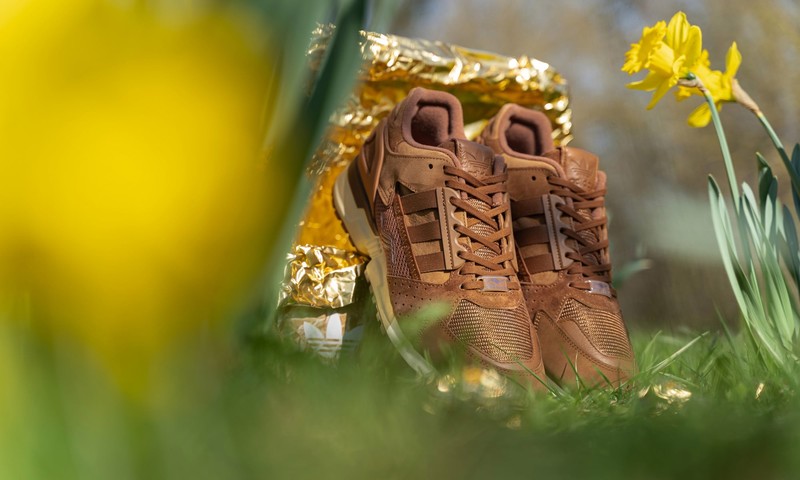 菓子 H ADIDAS ZX 10000 C 'SCHOKOHASE' SIZE 10.5 DS 100% AUTHENTIC
